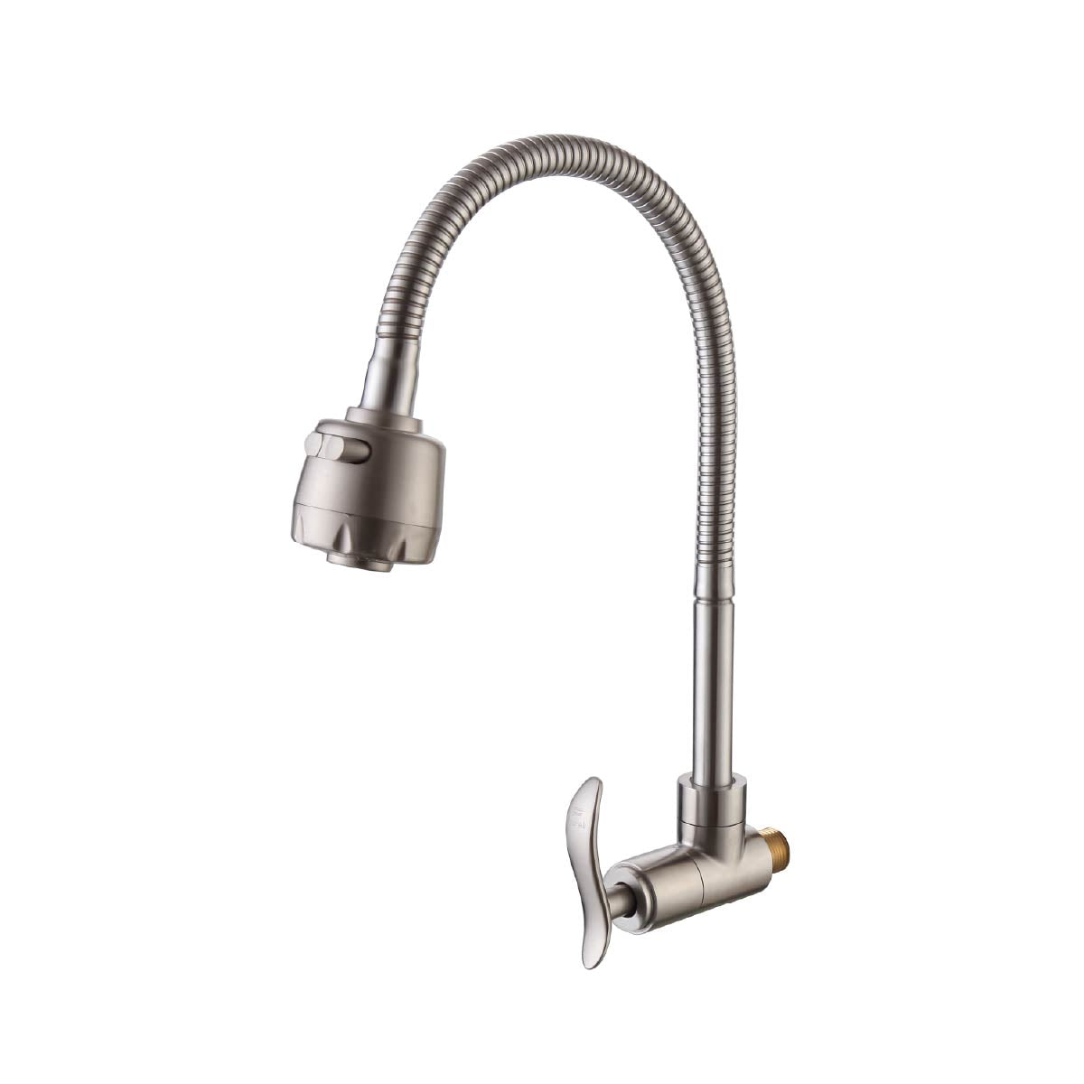 Llave P/Cocina A La Pared Sfna 4-P -Satinado -Fratelli